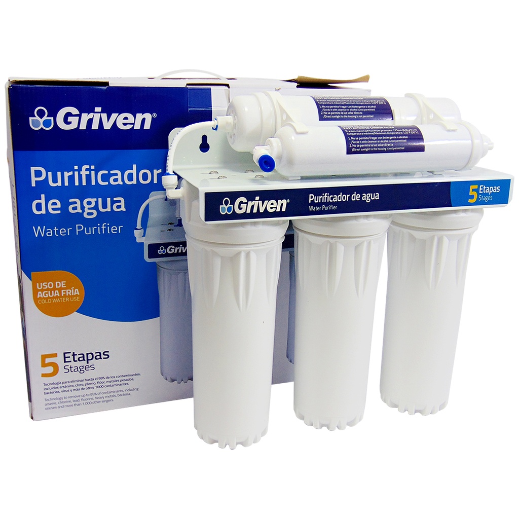 PURIFICADOR DE AGUA 5 ETAPAS GRIVEN