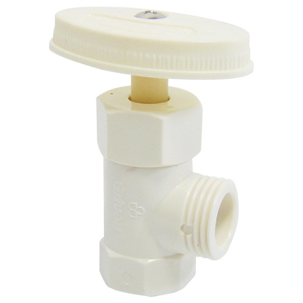 LLAVE DE ARRESTO 1/2" X 1/2" ABS GRIVEN