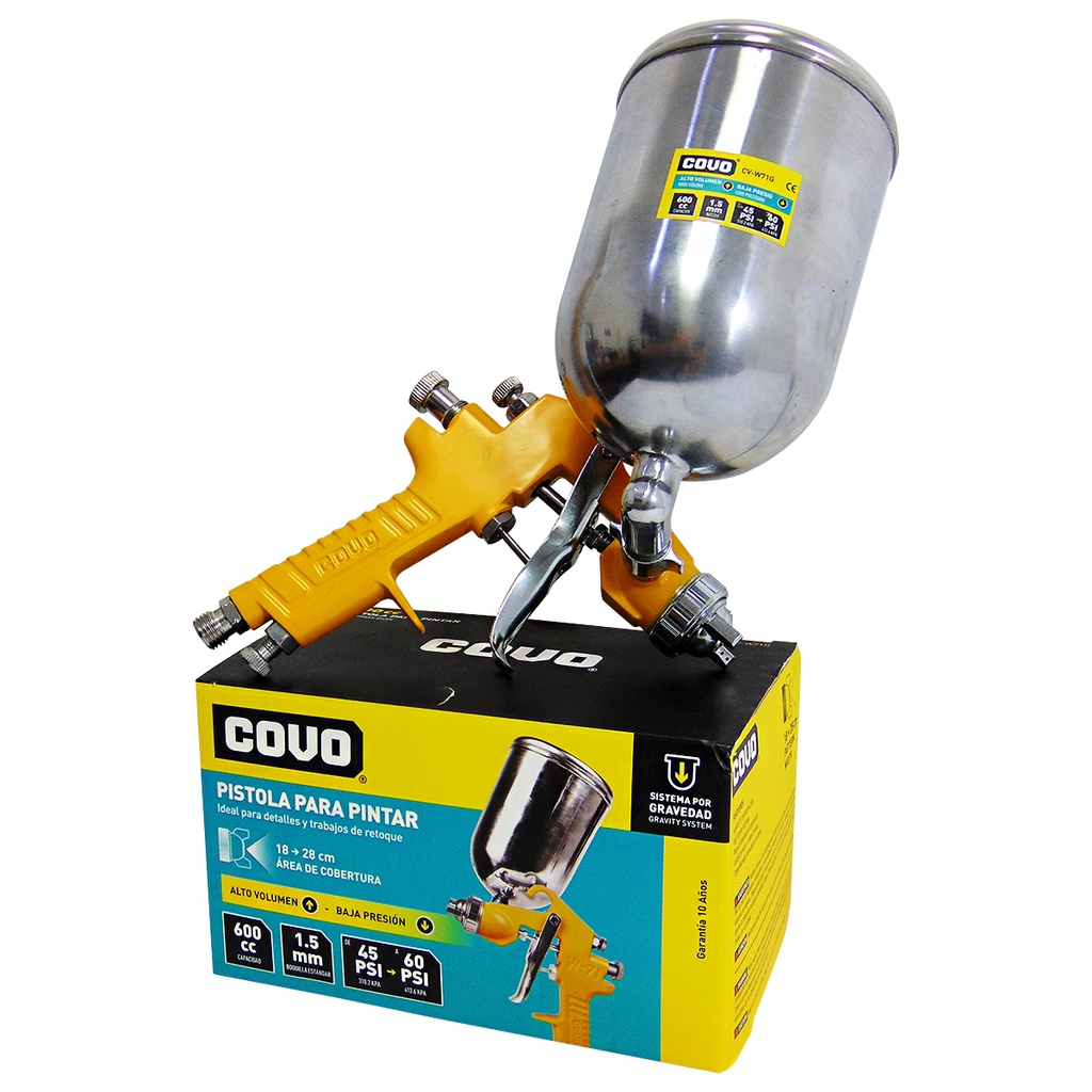 PISTOLA DE SPRAY PARA PINTAR 600C COVO