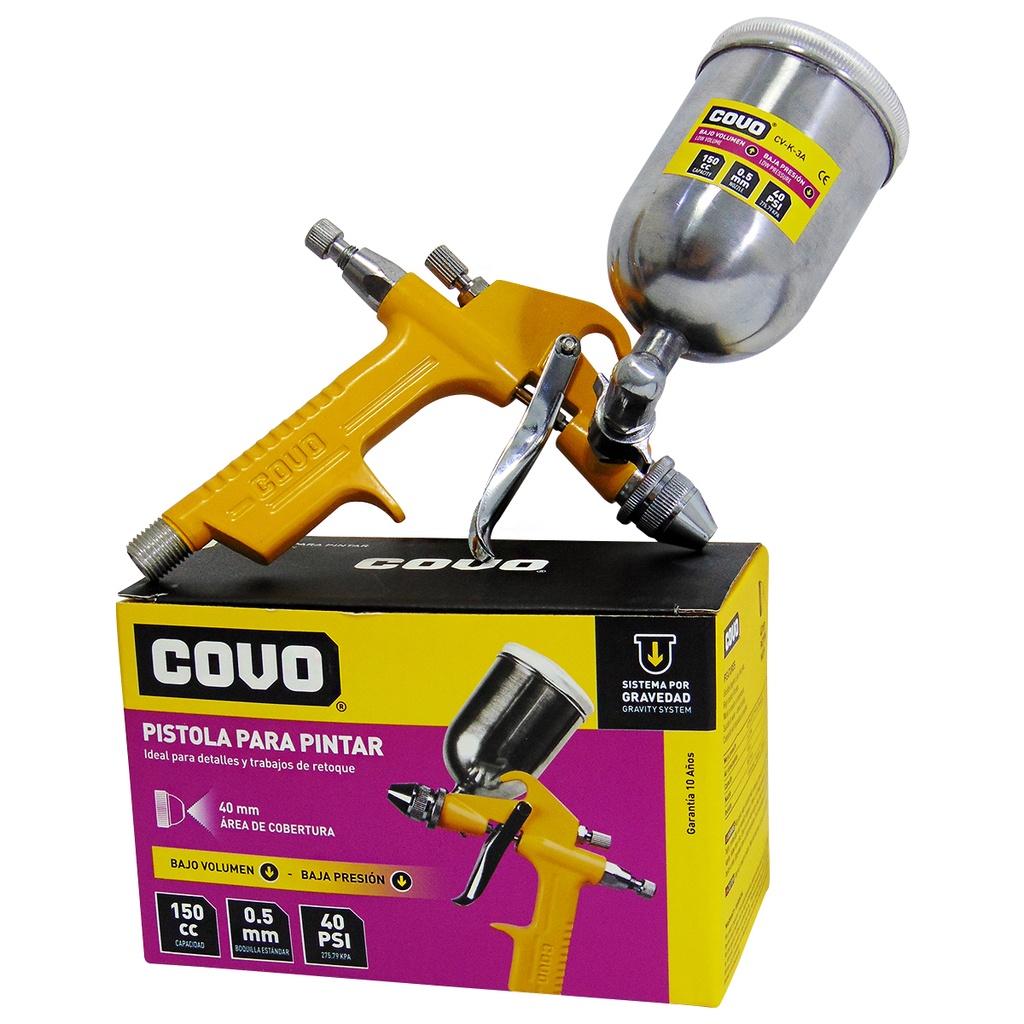 PISTOLA DE SPRAY PARA PINTAR 150CC COVO