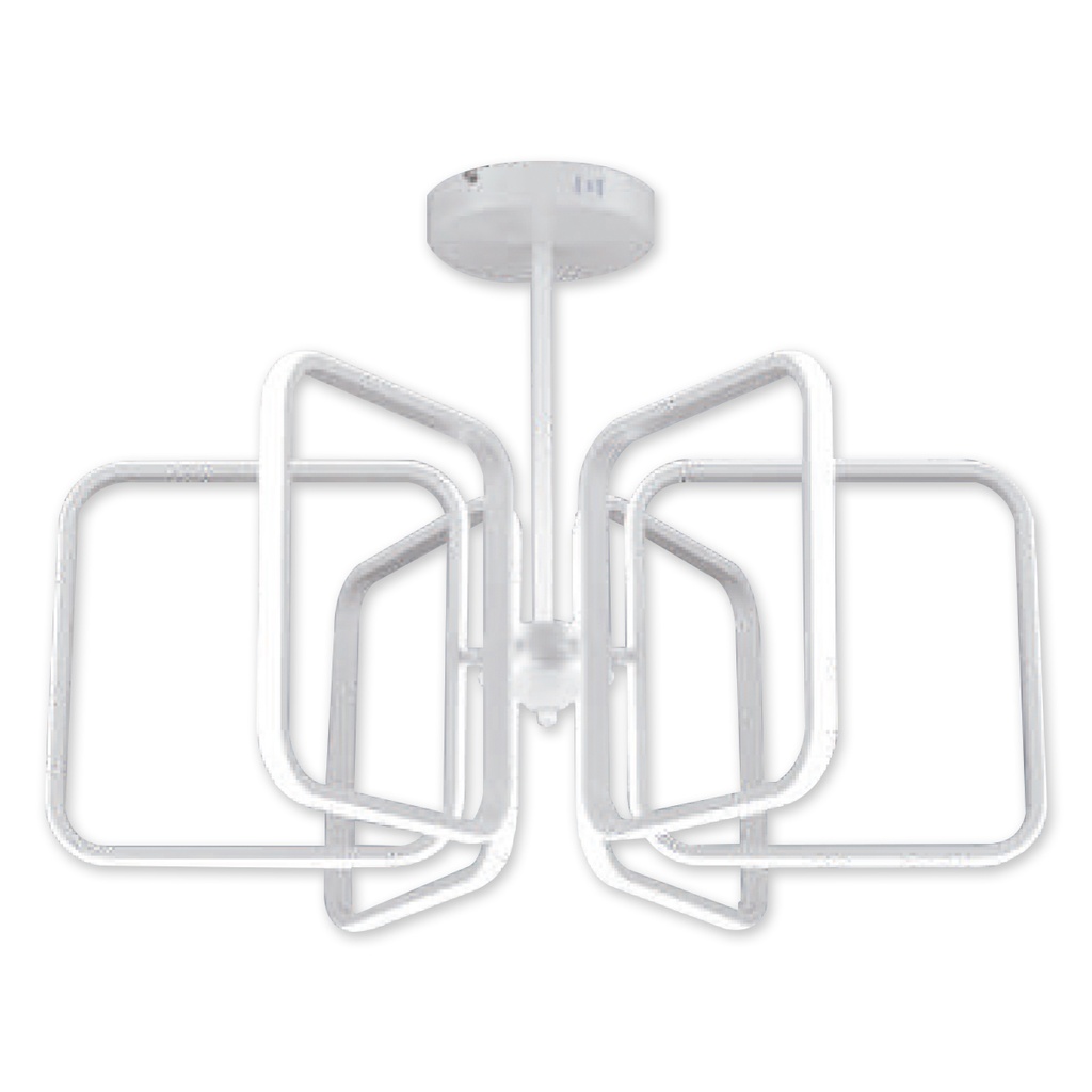 LAMPARA LED COLGANTE 100W 6 CUADRADOS ANGEL LIGHT