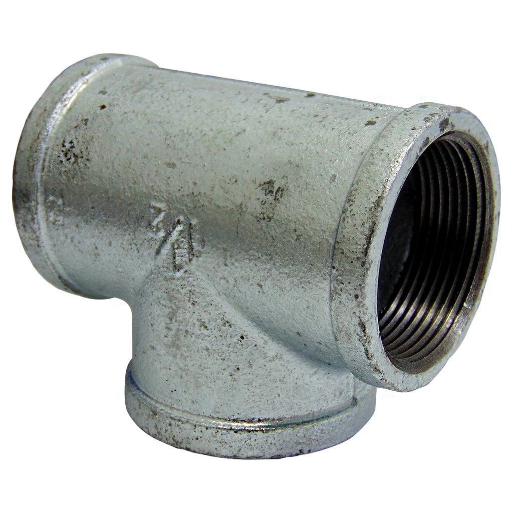 TEE 1 1/2" DE ACERO GALVANIZADO SENCILLA HR GRIVEN