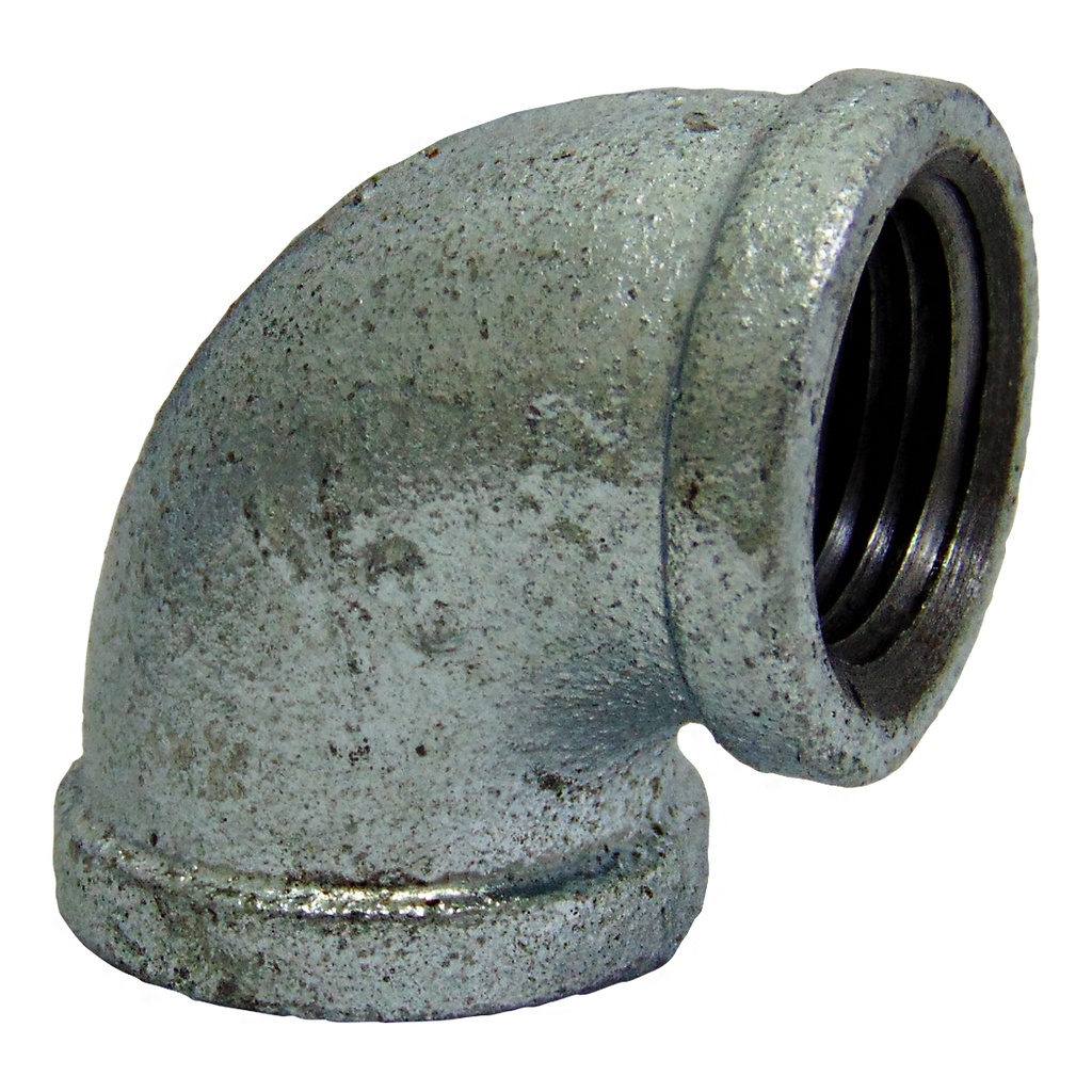 CODO 90GR 1/2" DE ACERO GALVANIZADO HR GRIVEN