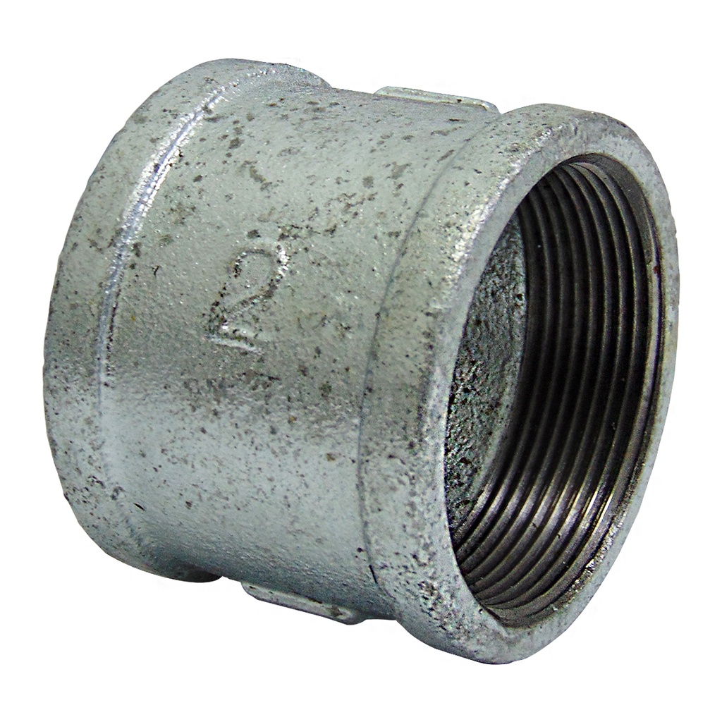 UNION REFORZADA 2" DE ACERO GALVANIZADO GRIVEN