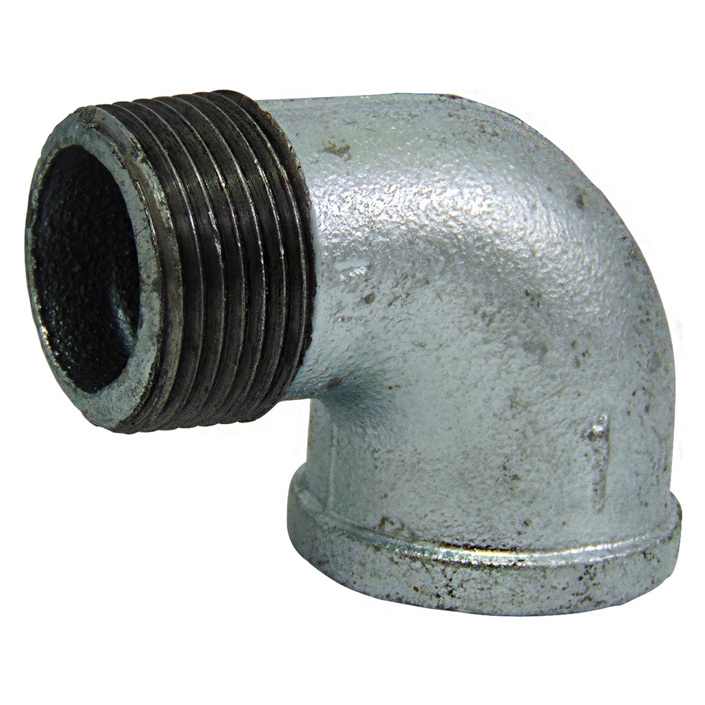 CODO 90GR 1" DE ACERO GALVANIZADO MR GRIVEN