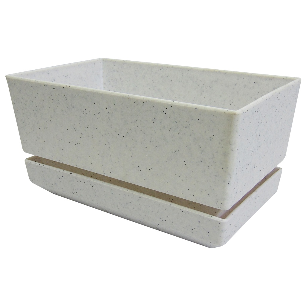 MATERO Y PLATO PP ART REC TEX L18 GRANITO DP