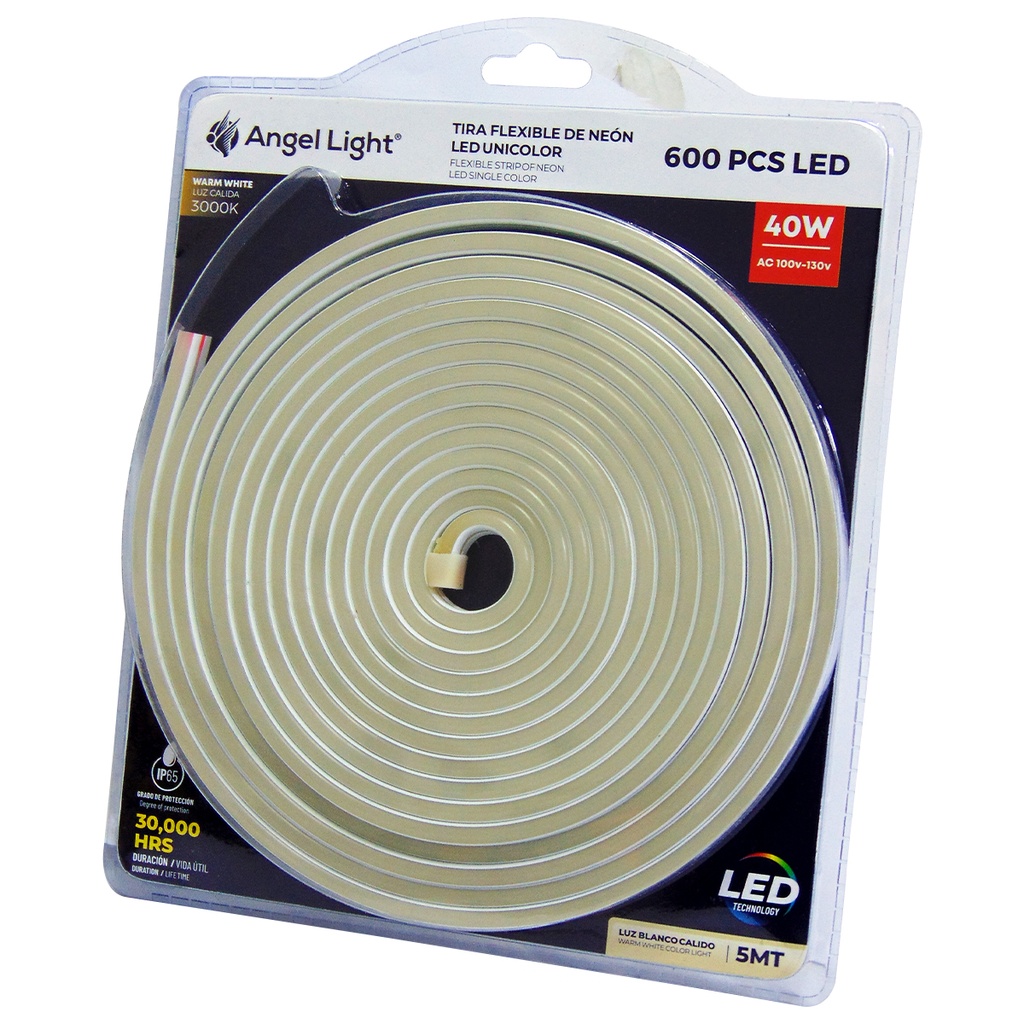 TIRA DE LUZ LED 5 METROS BLANCO CALIDO ANGEL LIGHT