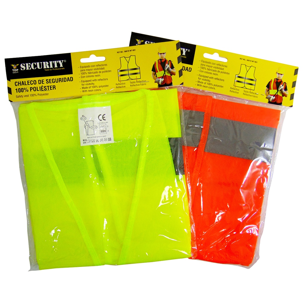 CHALECO DE SEGURIDAD REFLECTIVO SECURITY