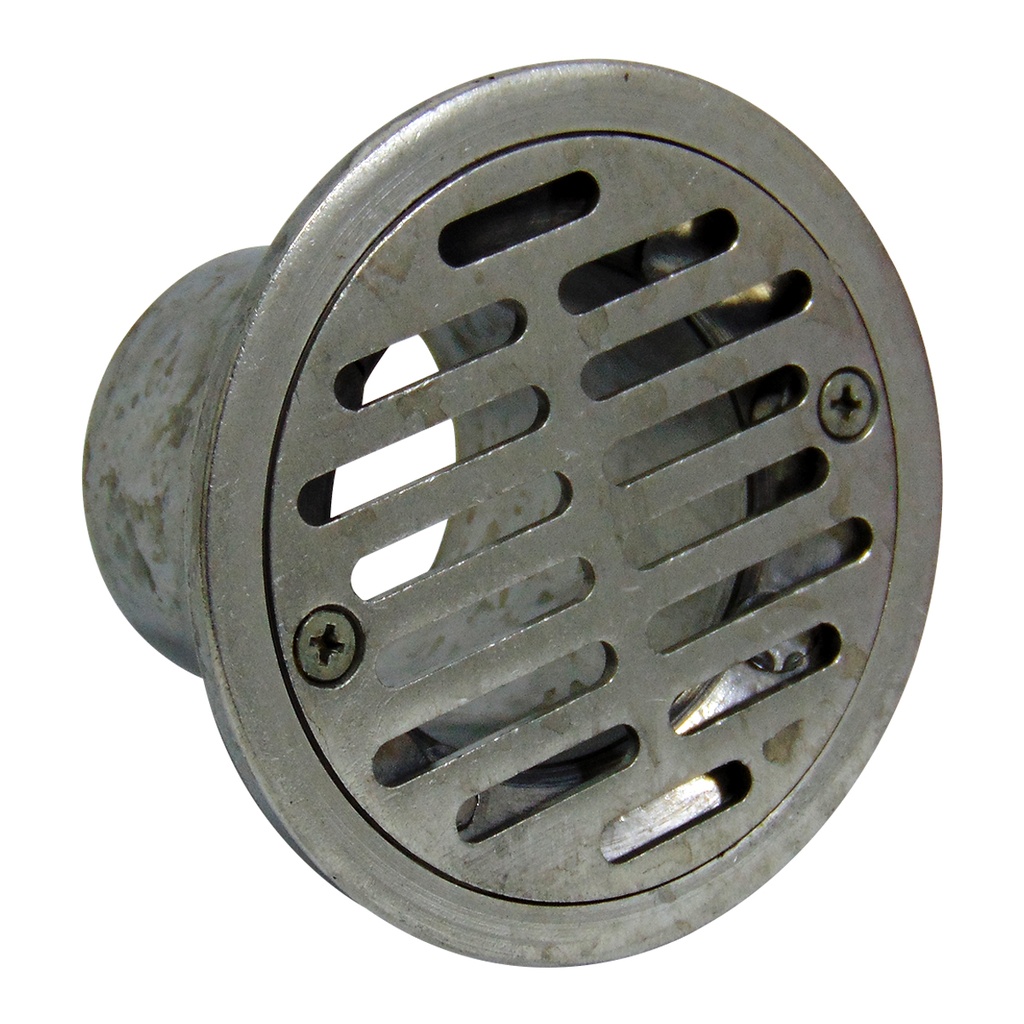 DESAGUE DE PISO 3" REDONDO ALUMINIO GRIVEN