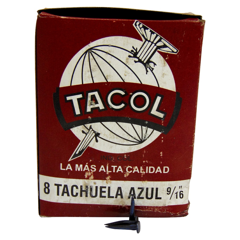 TACHUELA AZUL TACOL 8 9/16" 450GR MEJIA