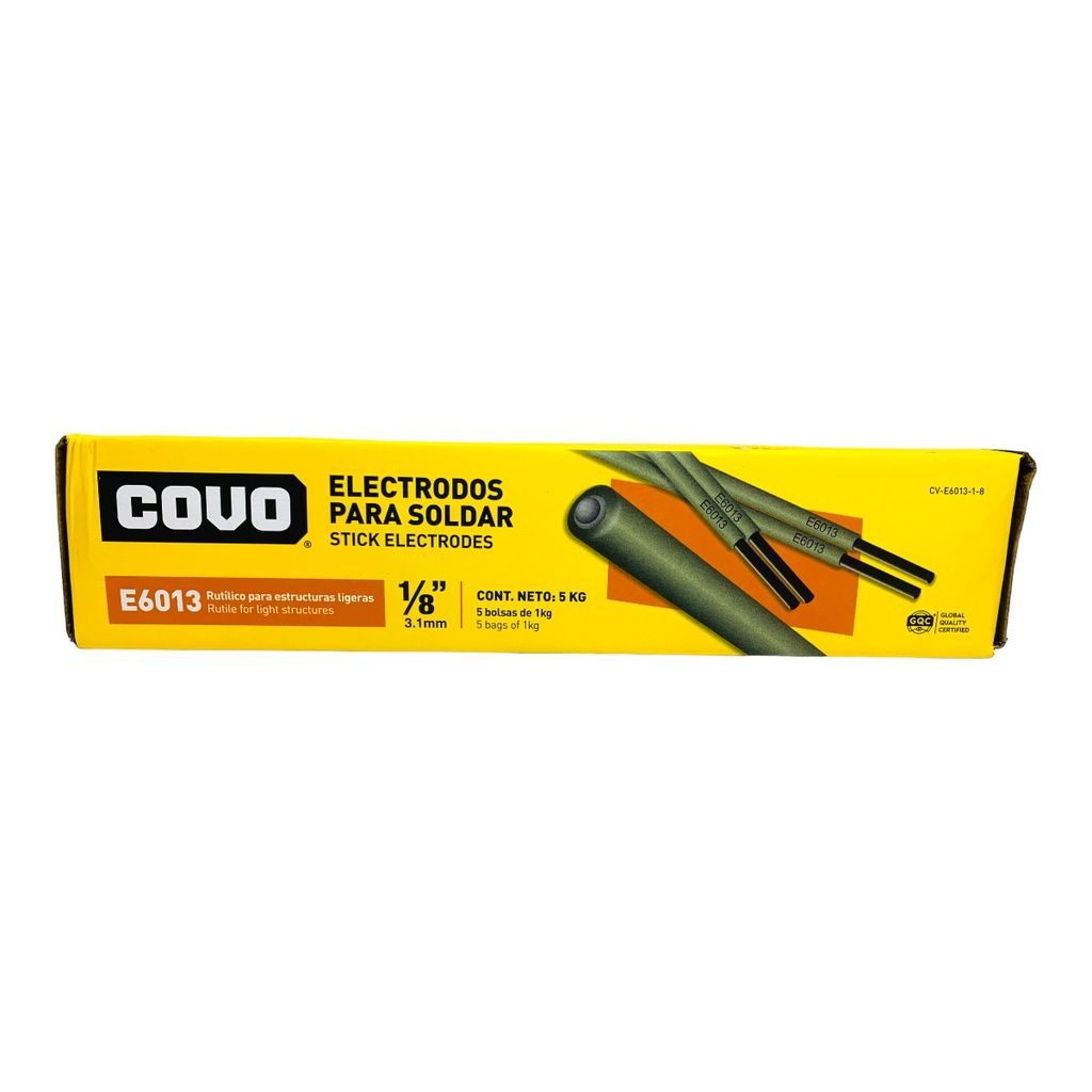 ELECTRODOS PARA SOLDAR 1/8" 1KG COVO