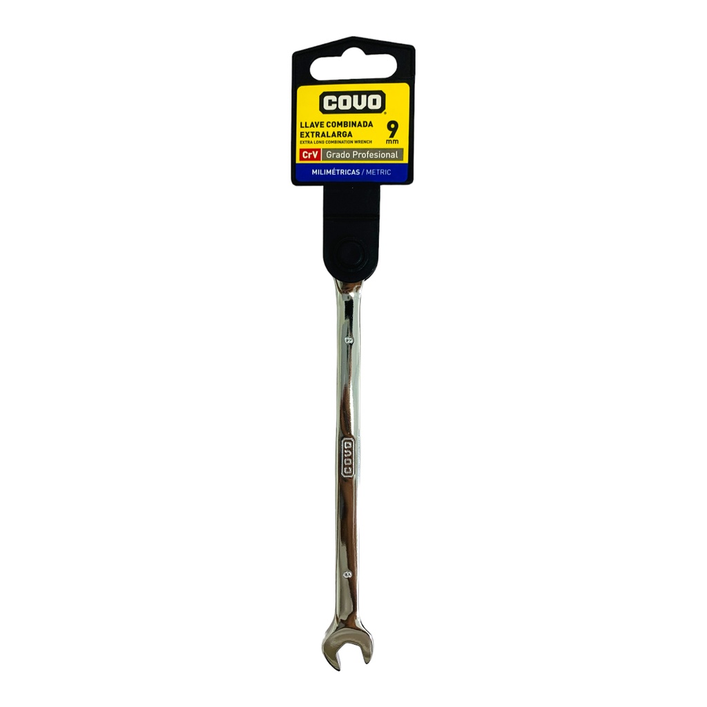 LLAVE COMBINADA EXTRALARGA 9MM COVO