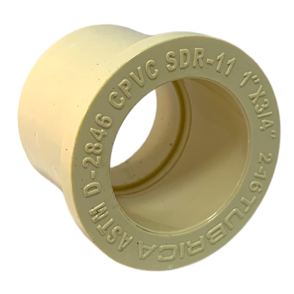 BUJE REDU CPVC PRES CTS 1" X 3/4" EXC TUBRICA