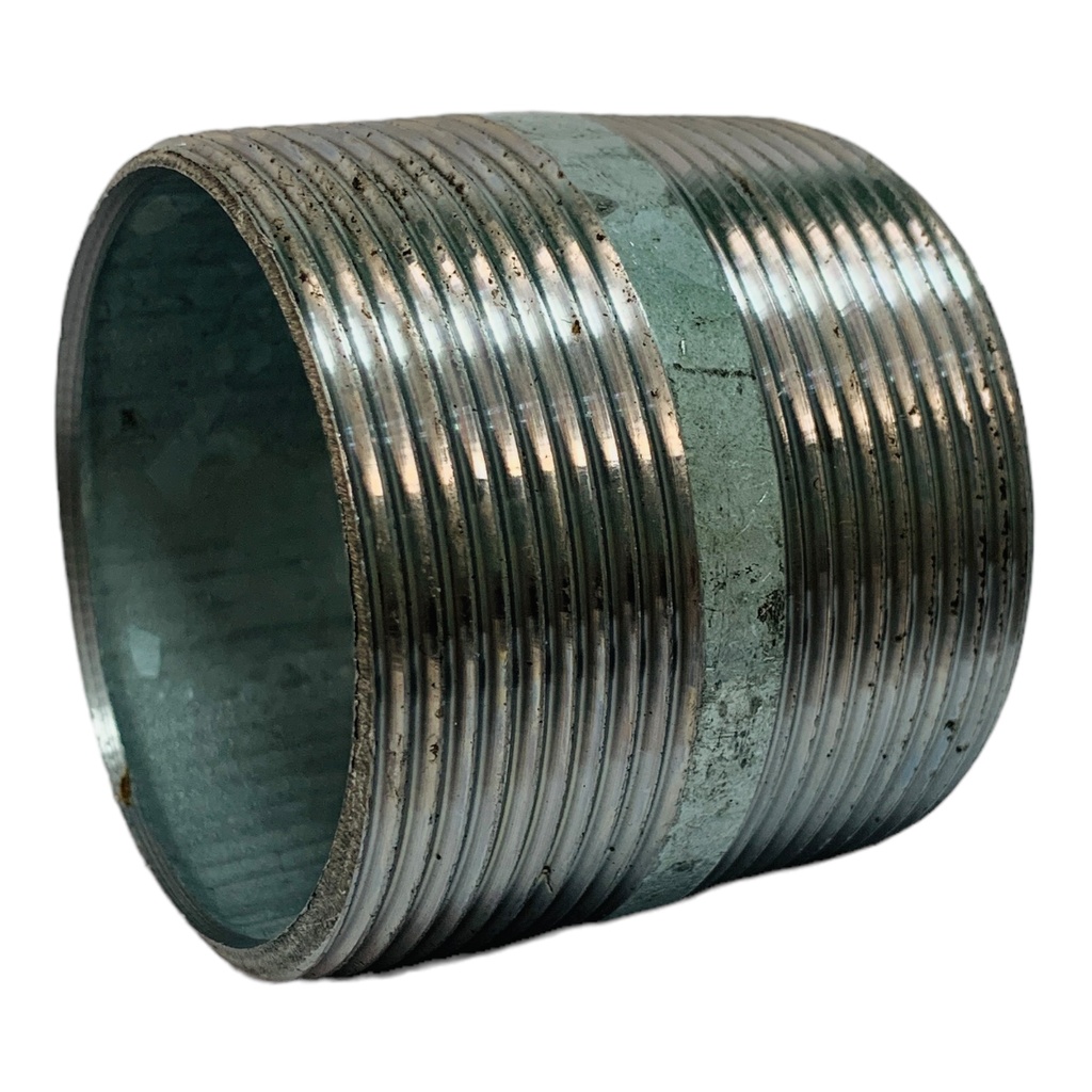 NIPLE 2" X 2" DE LARGO DE ACERO GALVANIZADO GRIVEN