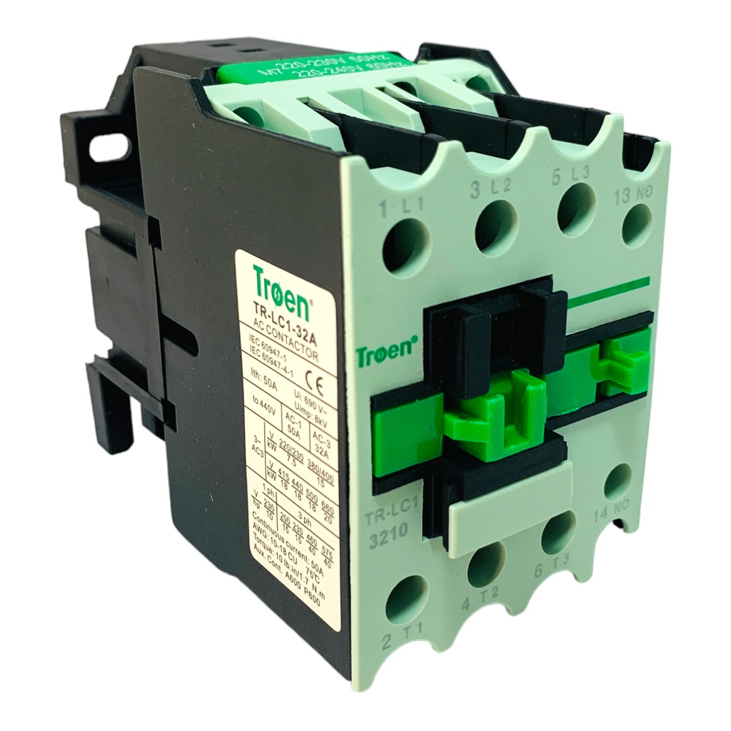 CONTACTOR CA 32A 220V TROEN