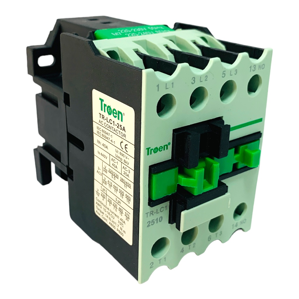 CONTACTOR CA 25A 220V TROEN