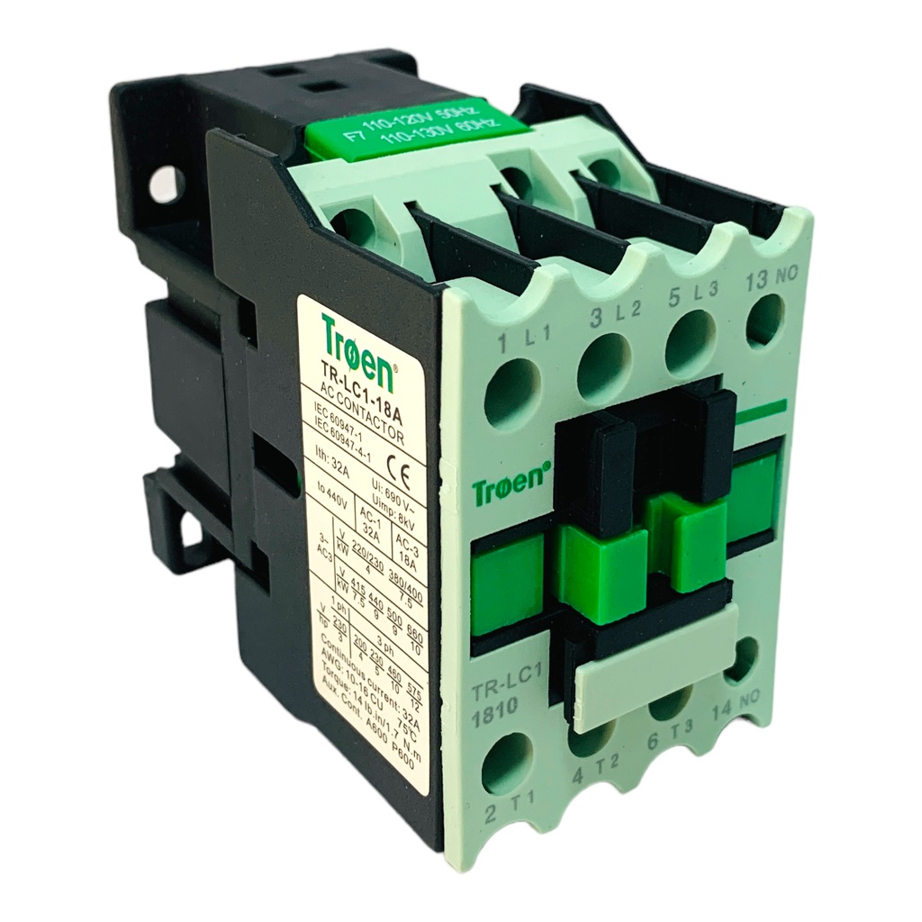 CONTACTOR CA 18A 110V TROEN