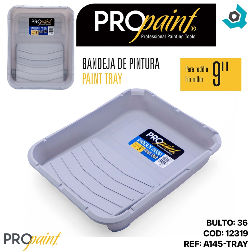 BANDEJA PARA PINTURA 9" PRO PAINT