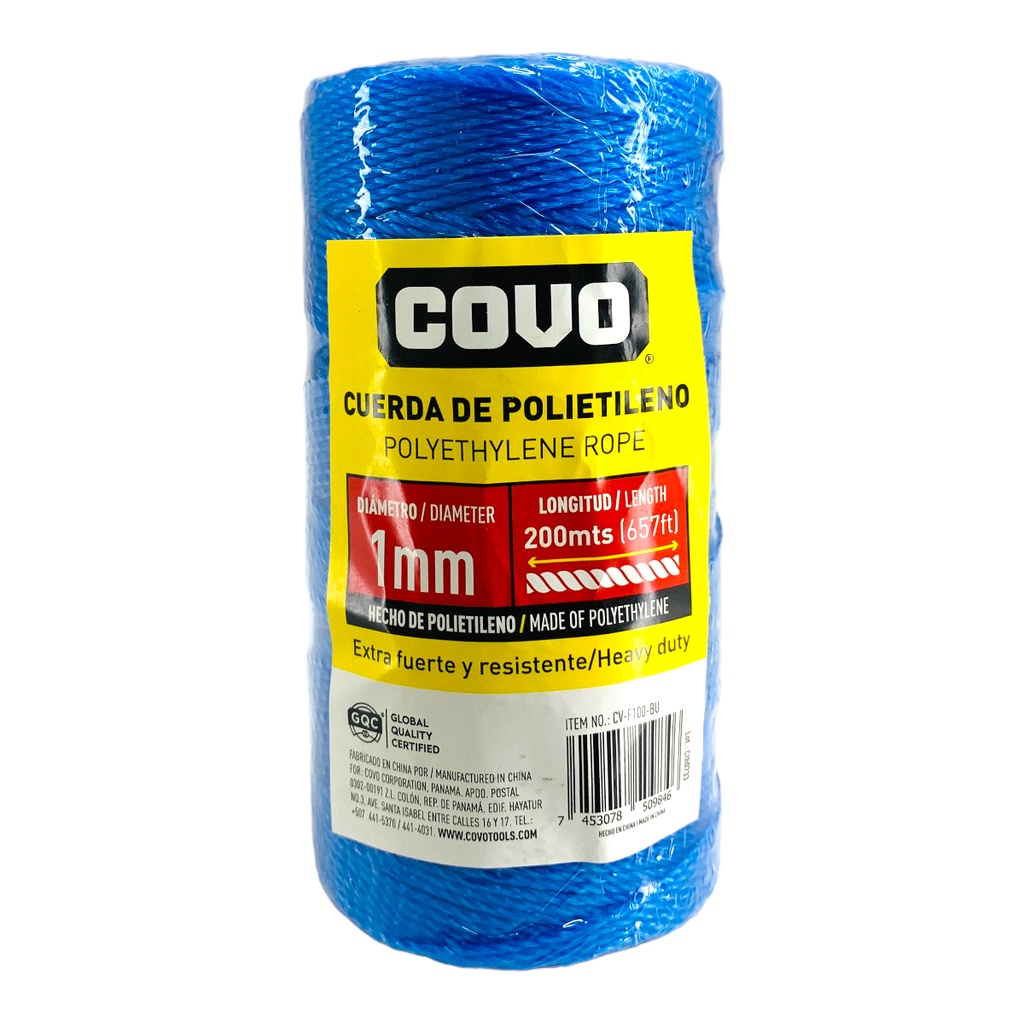 MECATILLO 1MM 200 METROS AZUL COVO