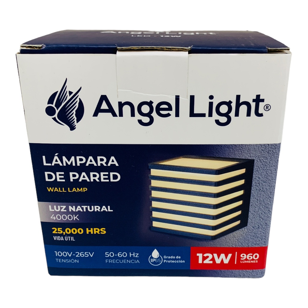 LAMPARA DE PARED 12W 4000K ANGEL LIGHT