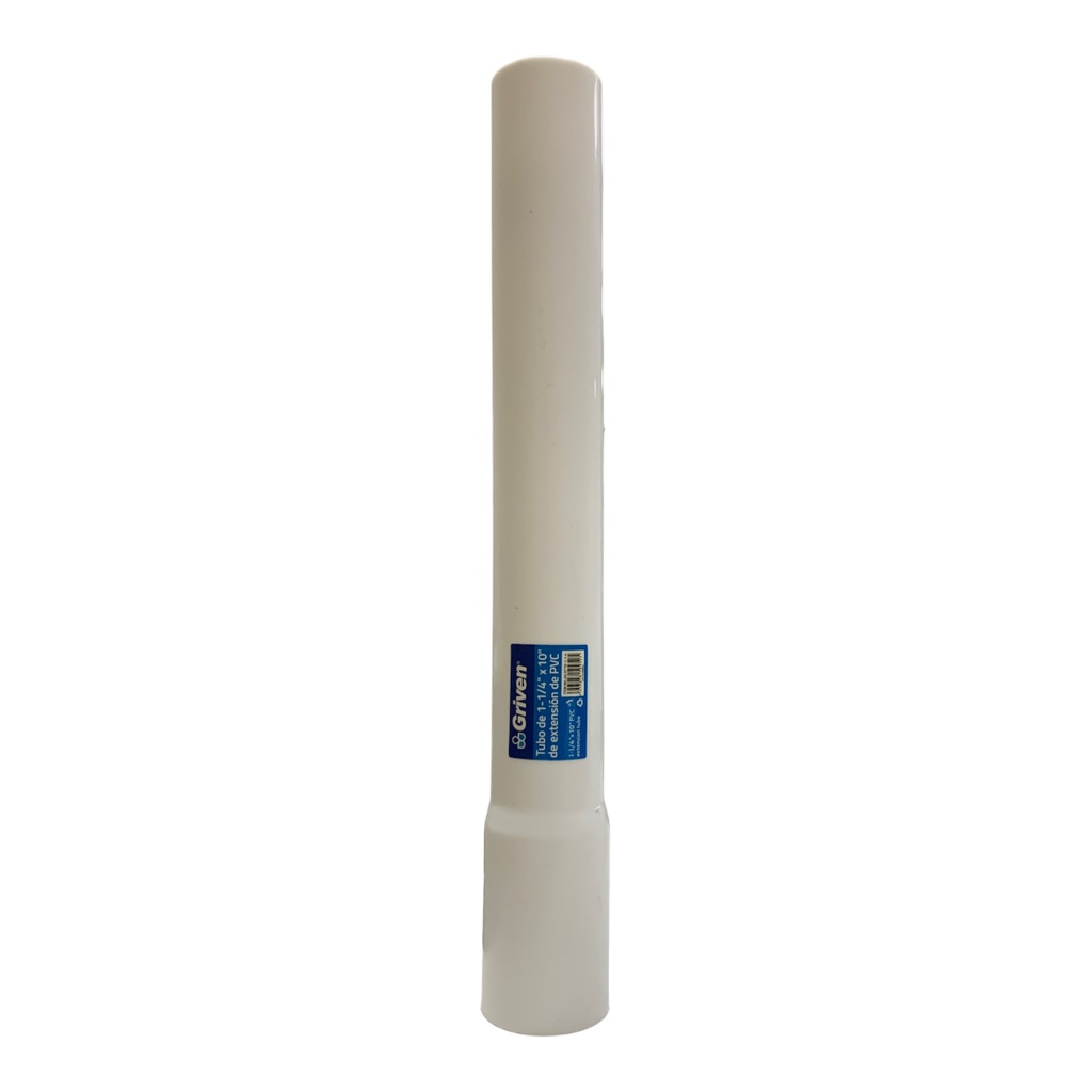 TUBO DE EXTENSION PVC 1 1/4" X 10" GRIVEN