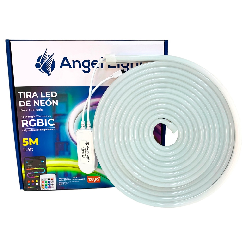 TIRA DE LUZ LED NEON 5 METROS RGBIC ANGEL LIGHT