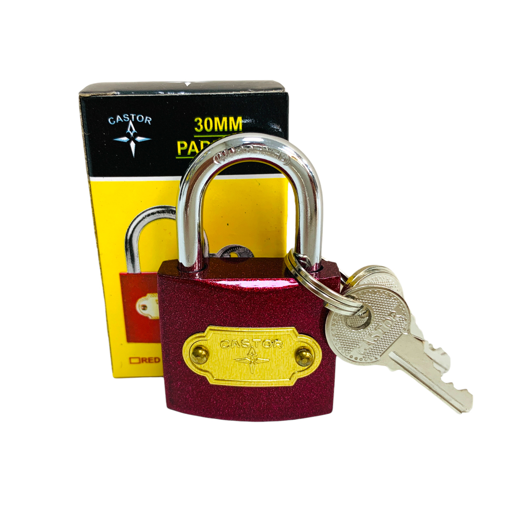 CANDADO 30MM CASTOR