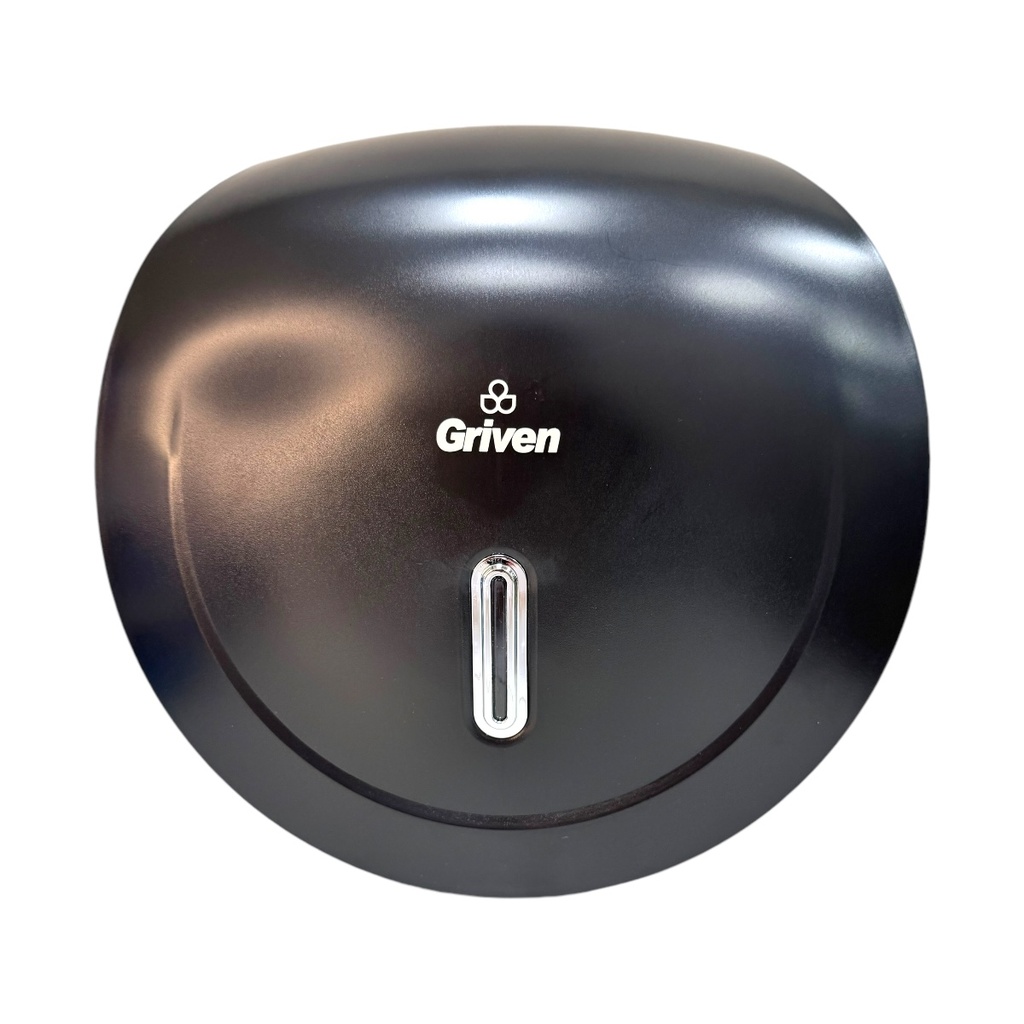 DISPENSADOR DE PAPEL HIGIENICO ABS NEGRO GRIVEN