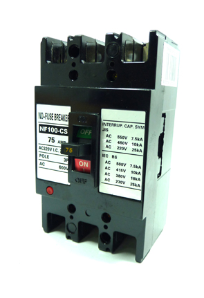 BREAKER DE BLOQUE TRIFASICO 3P X 75AMP FUSE BREAKER