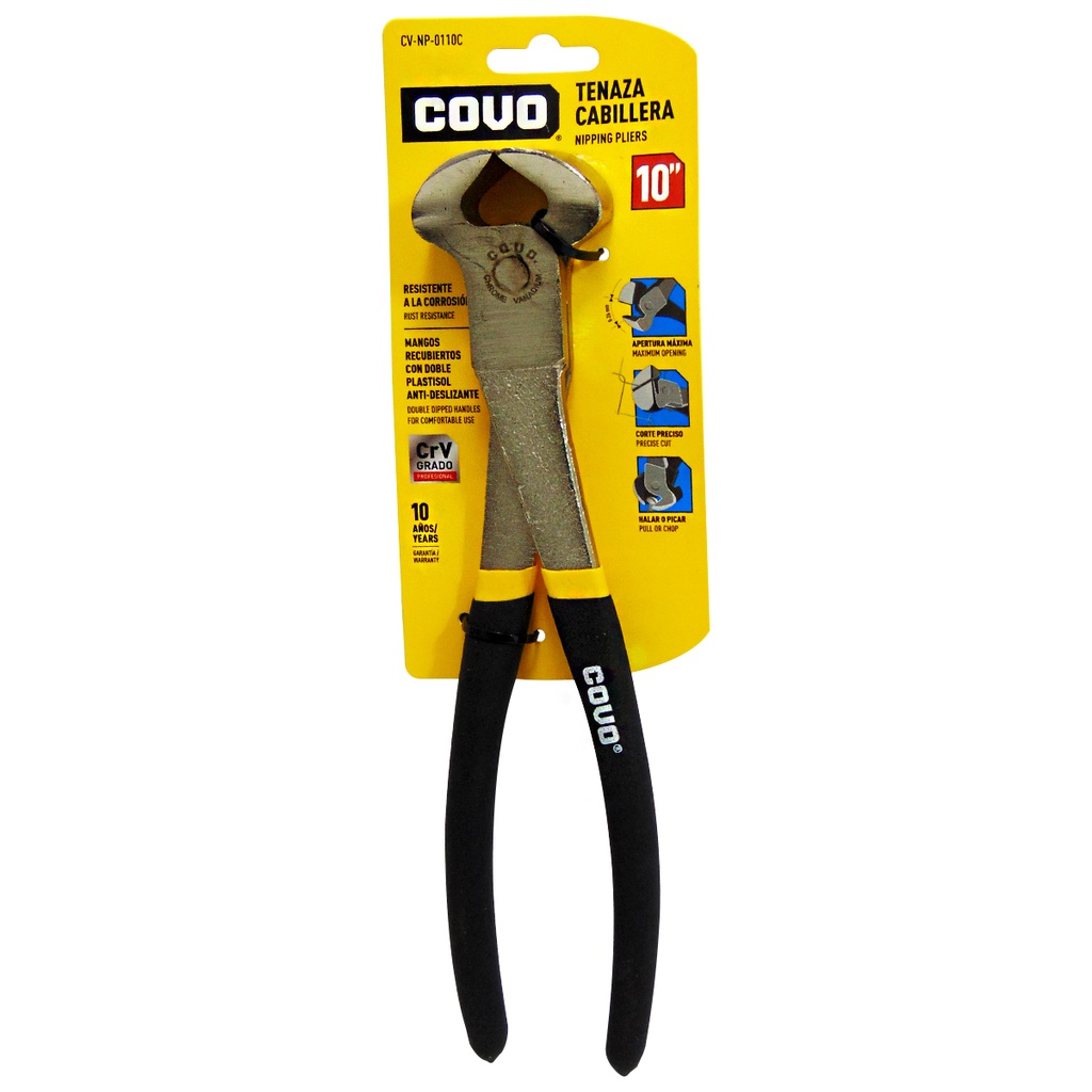 TENAZA CABILLERA 10" COVO