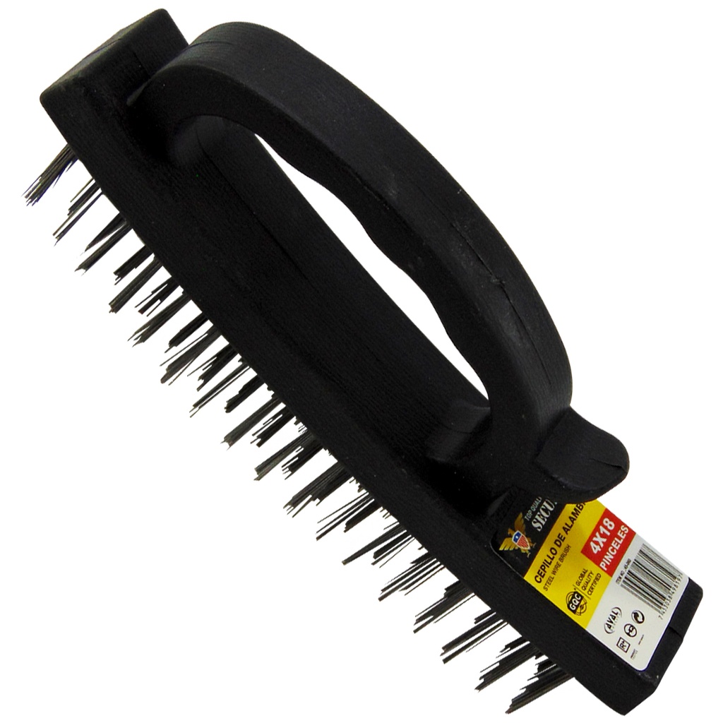 CEPILLO DE ALAMBRE 4X18 SECURITY