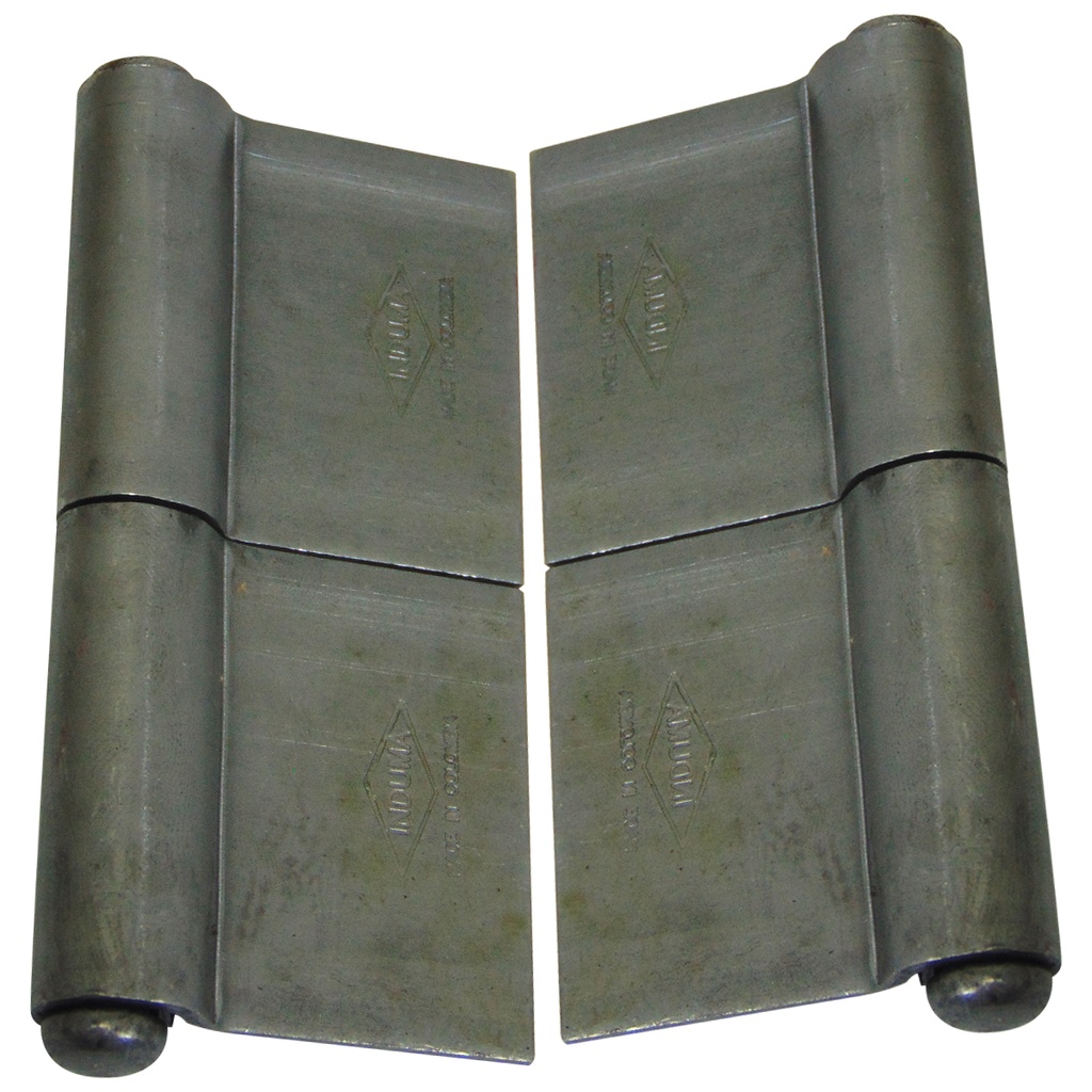 BISAGRA DE ARMILLAR 4" CALIBRE 12 HIERRO INDUMA