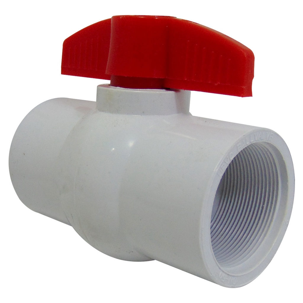 VALVULA 2" DE PVC CON ROSCA FIRM