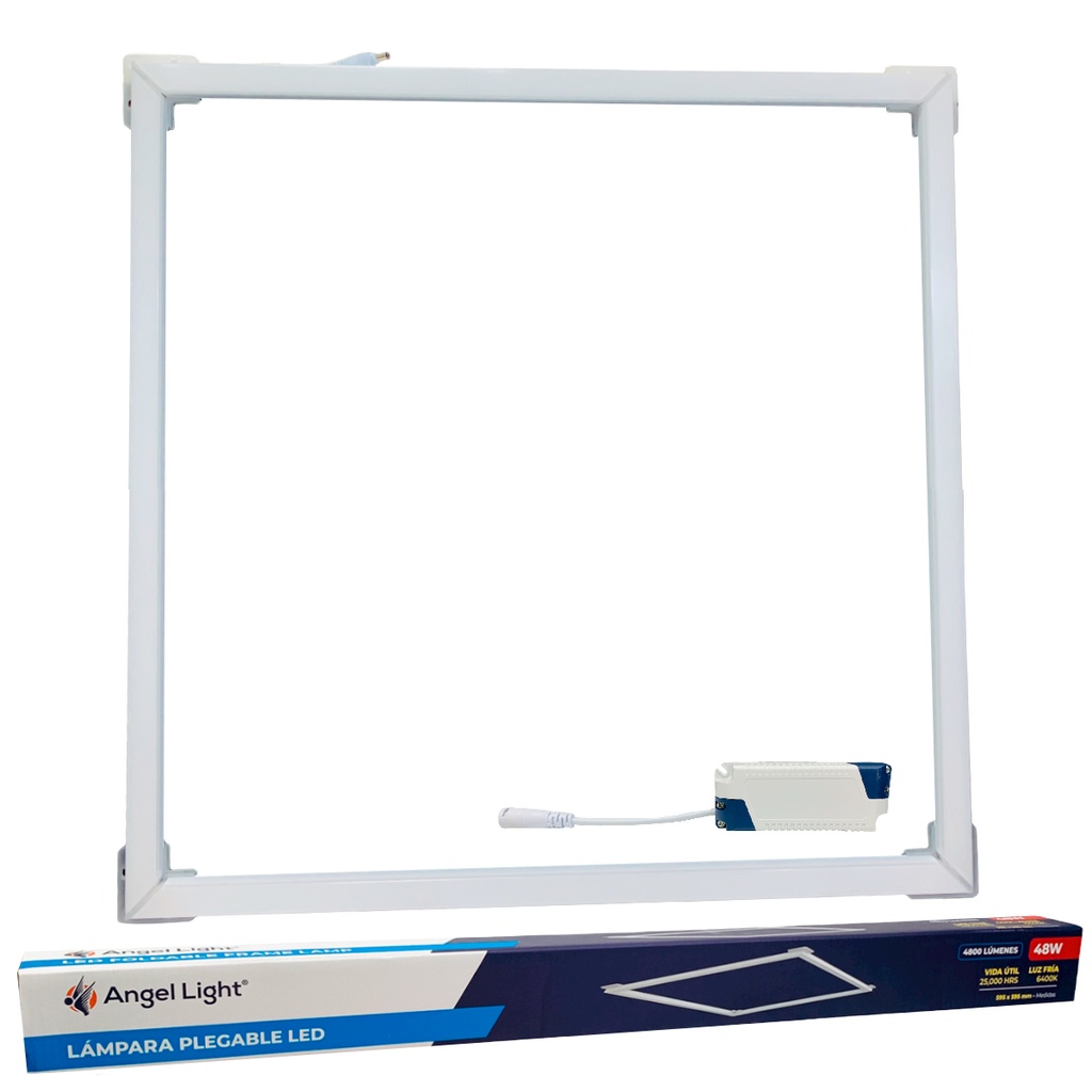 LAMPARA PLEGABLE LED 48W 6400K ANGEL LIGHT