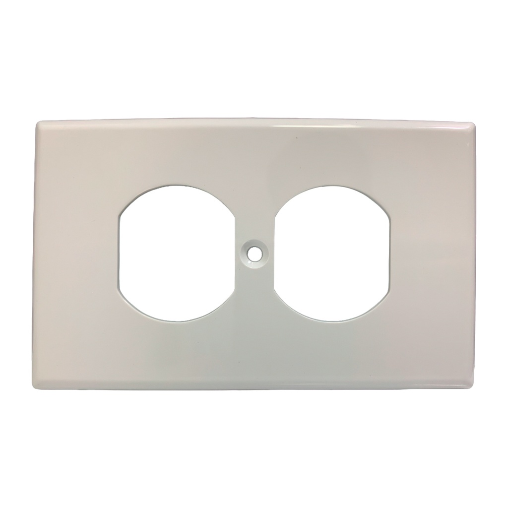 TAPA PARA CAJETIN ELECTRICO COLOR BLANCO TROEN