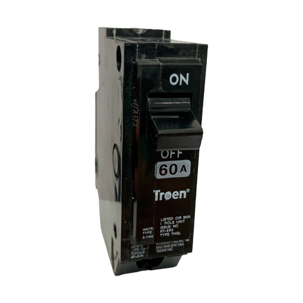 BREAKER PARA EMPOTRAR 1P X 60AMP TROEN