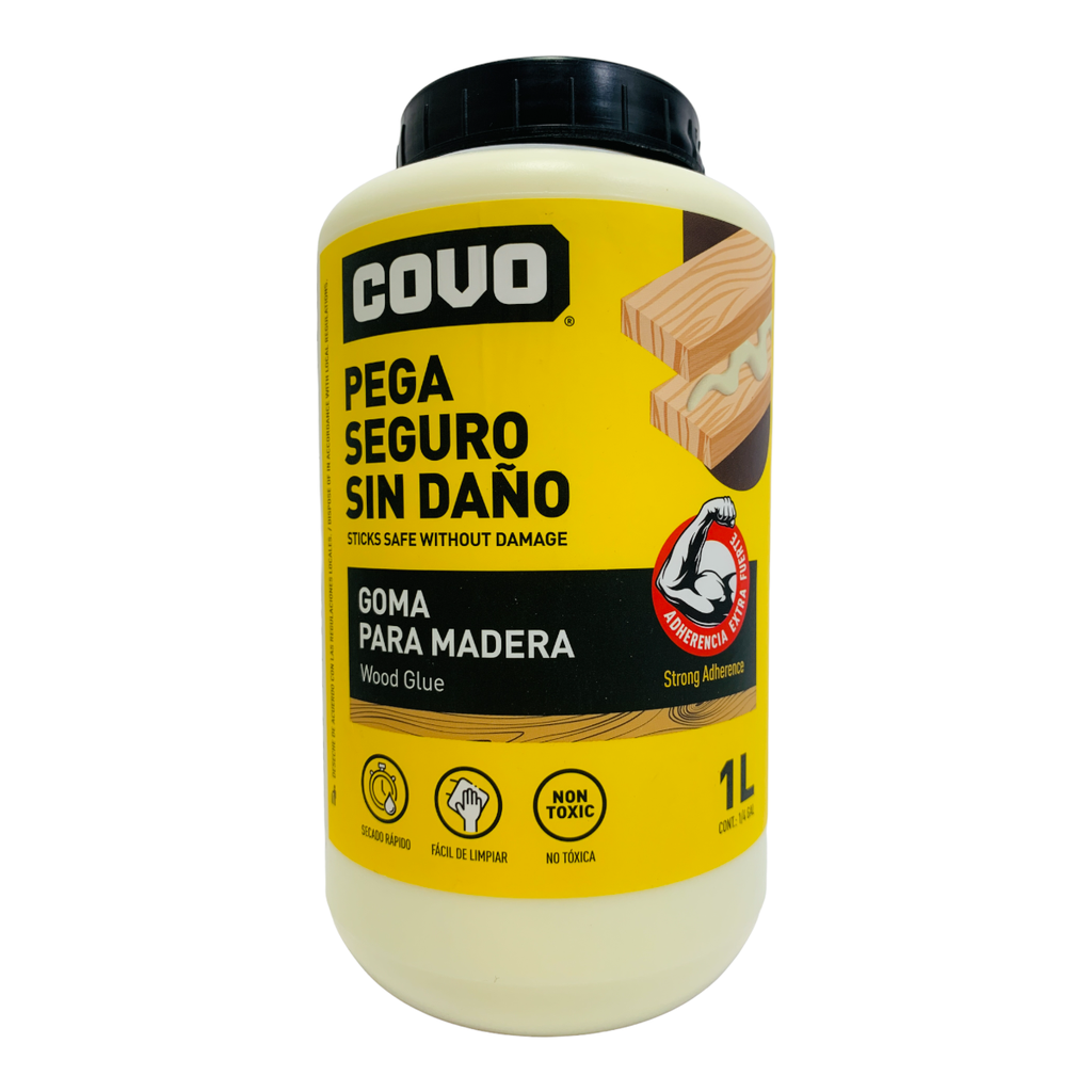 PEGA PARA MADERA 1/4 GAL COVO