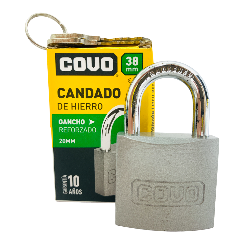 CANDADO 38MM HIERRO COVO