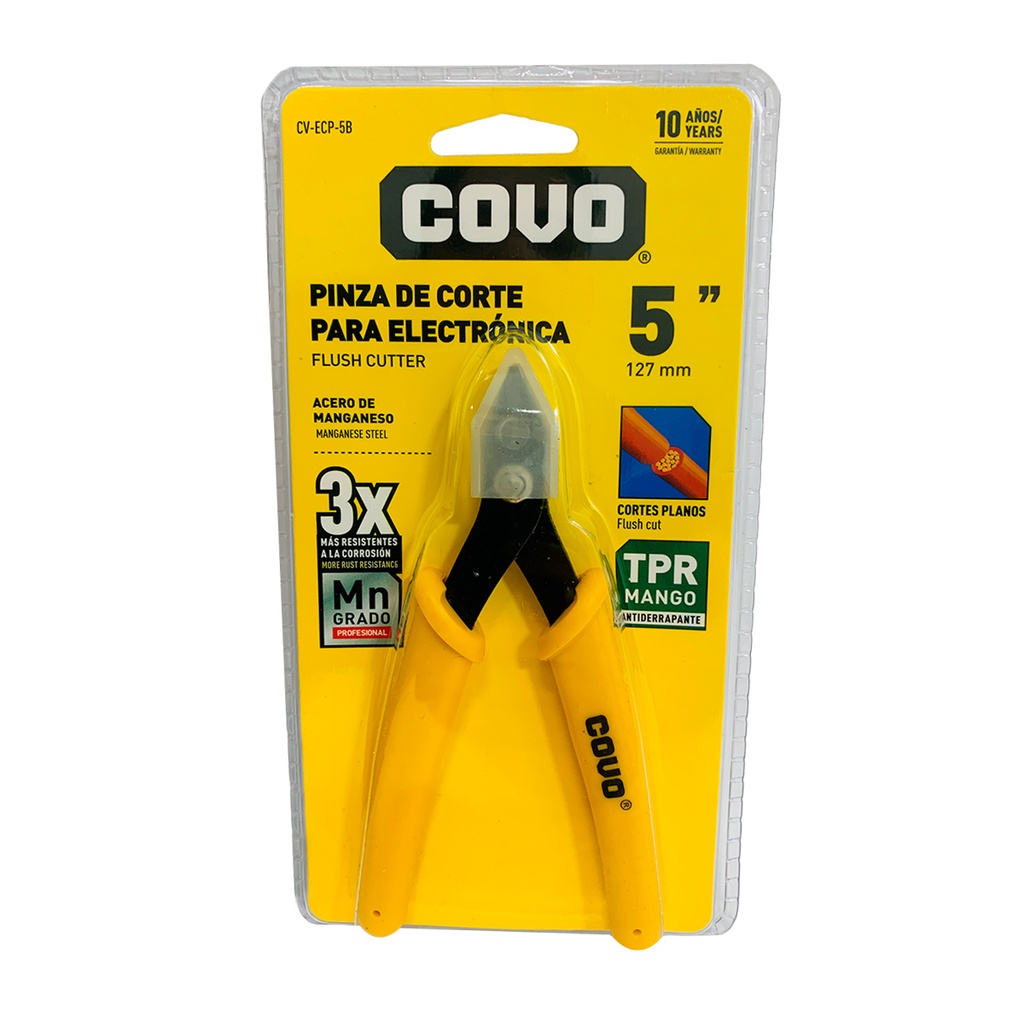 PINZA DE CORTE PARA ELECTRONICA 5" COVO