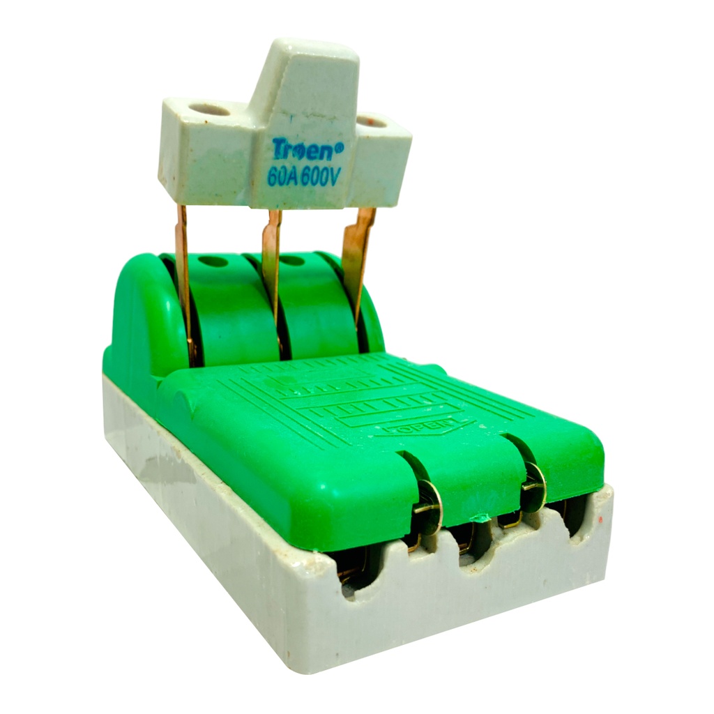 CUCHILLA ELECTRICA 1 PASES 3 POLOS X 60A TROEN