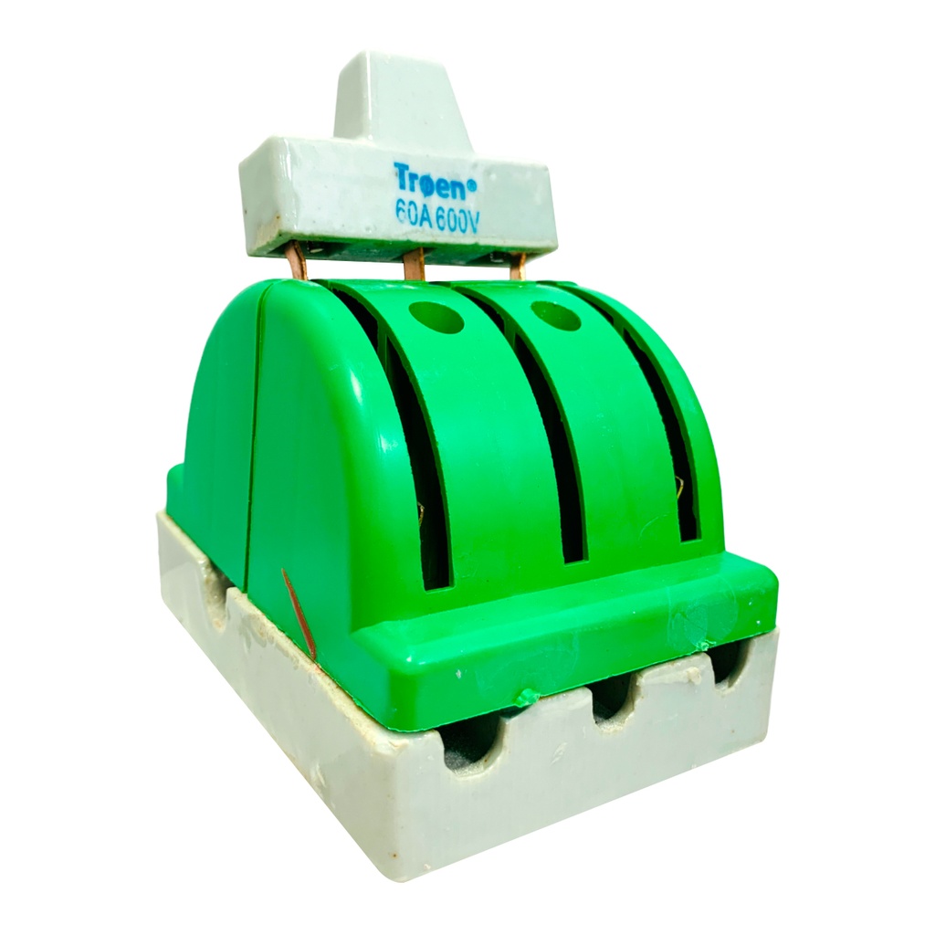 CUCHILLA ELECTRICA 2 PASES 3 POLOS X 60A TROEN