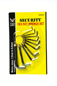 LLAVES  L JGO HEXAGONAL 47578-27