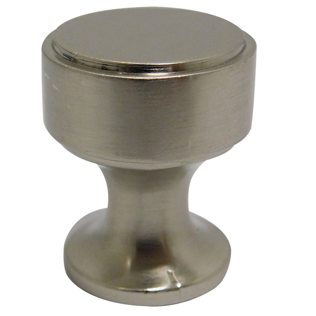 TIRADOR PARA MUEBLES DE BOTON SATINADO