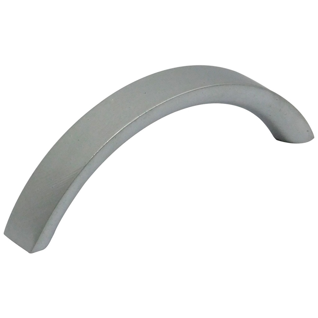 TIRADOR PARA MUEBLES 64MM PLATEADO MATE