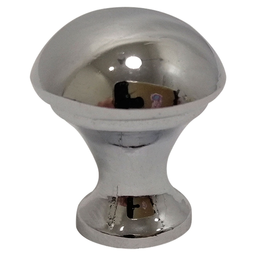 TIRADOR PARA MUEBLES DE BOTON CROMADO