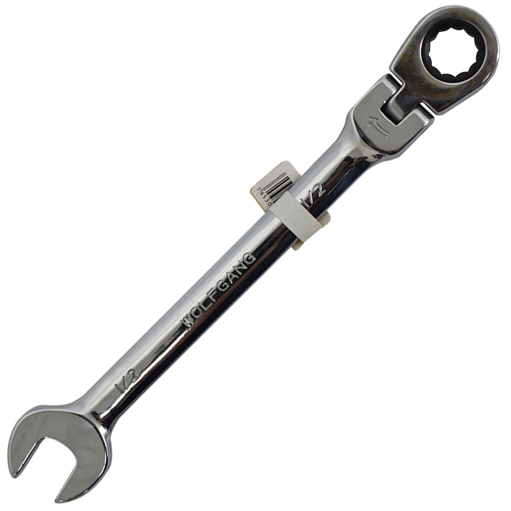 LLAVE COMBINADA 1/2" CON RATCHET MOVIBLE WOLFGANG