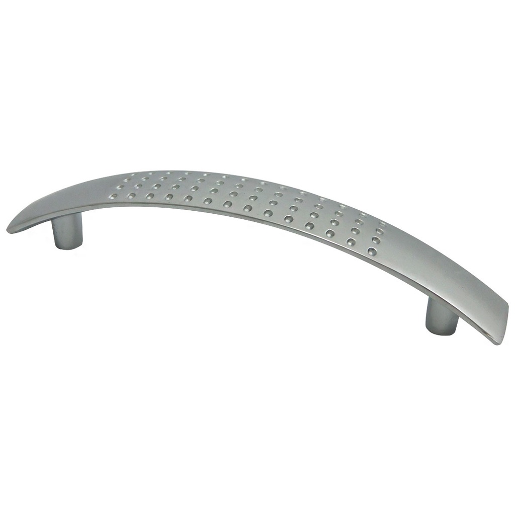 TIRADOR PARA MUEBLES 96MM CROMADO MATE
