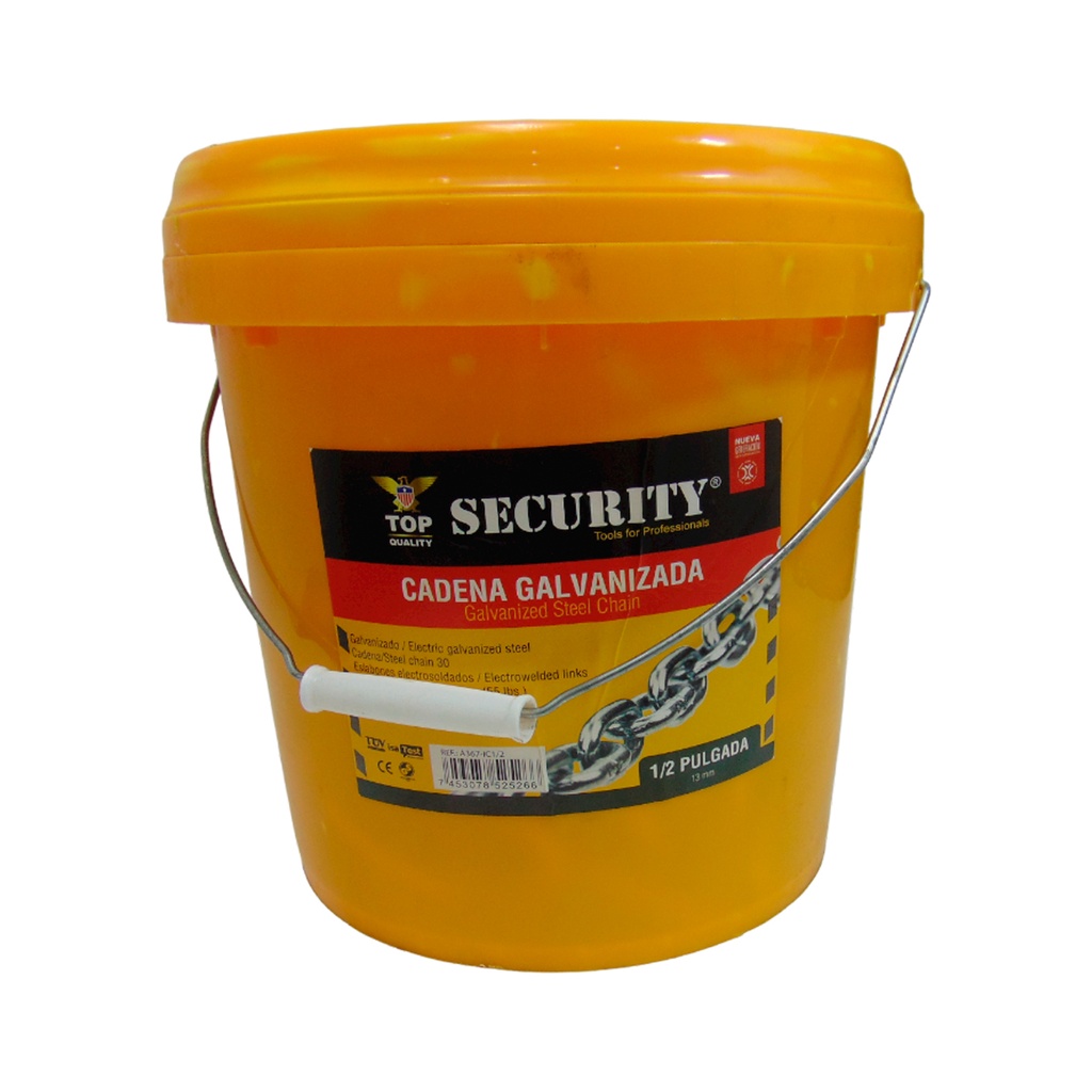 CADENA GALVANIZADA 1/2" SECURITY