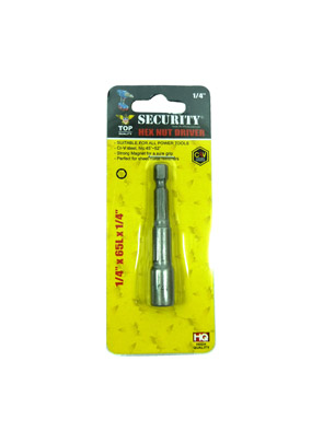 DADO 1/4" X 6MM X 65L SECURITY