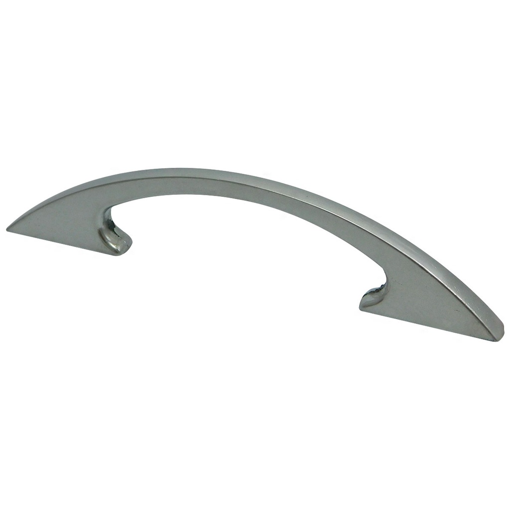 TIRADOR PARA MUEBLES 96MM CROMADO MATE